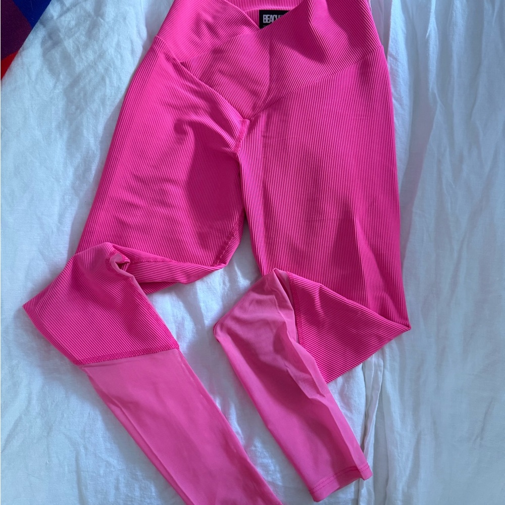 Beach Riot Pink Leggings